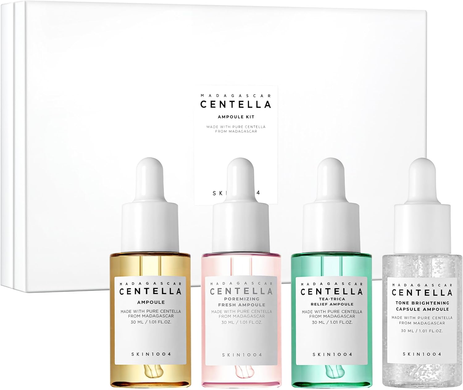 Madagascar Centella Ampoules Set 4pcs 30ml