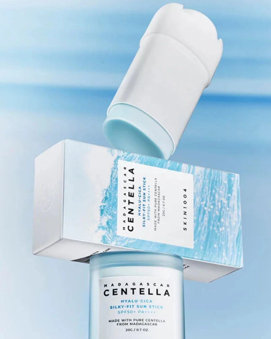 SKIN1004 Madagascar Centella Hyalu Cica Silky-fit sun stick (SPF 50+ PA++++) 20 g